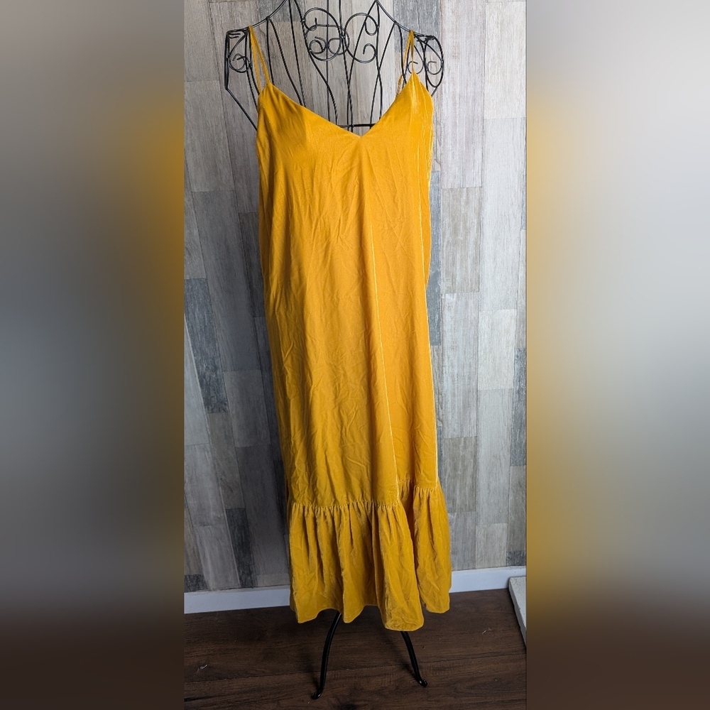 Urban Outfitters Velvet Midi Dress